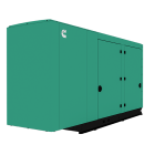 Cummins RS150 Quiet Connect 150kW 277/480V 3 Phase Commercial Generator