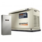 Generac 7210 Guardian 24kW Air Cooled Standby Generator WiFi with 200 Amp Transfer Switch