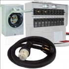 Reliance Controls 50-Amp 120/240V 10 Circuit Power Transfer System with Interchangeable Breakers